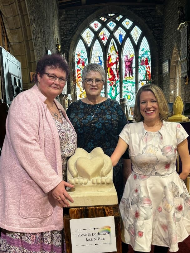 Memorial sculpture to Jack and Paul unveiled in Penistone