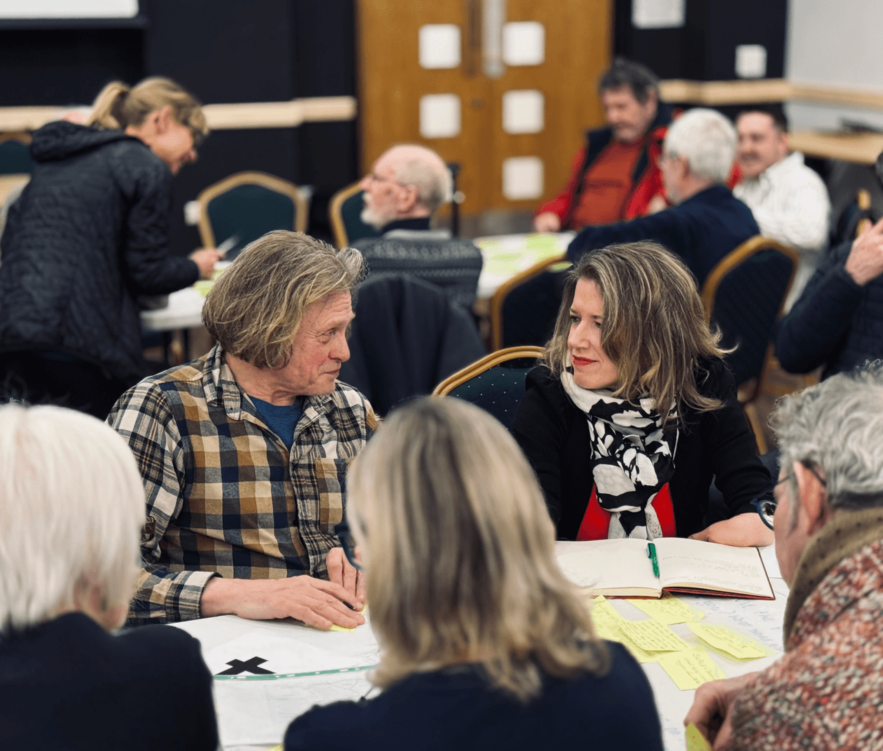 Marie Tidball MP meeting constituents